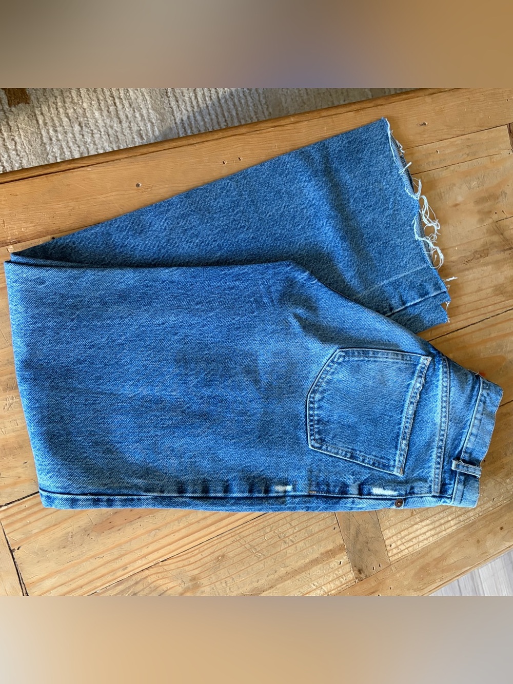 Zara Wide Leg High Rise Jeans - Picture 2 of 4